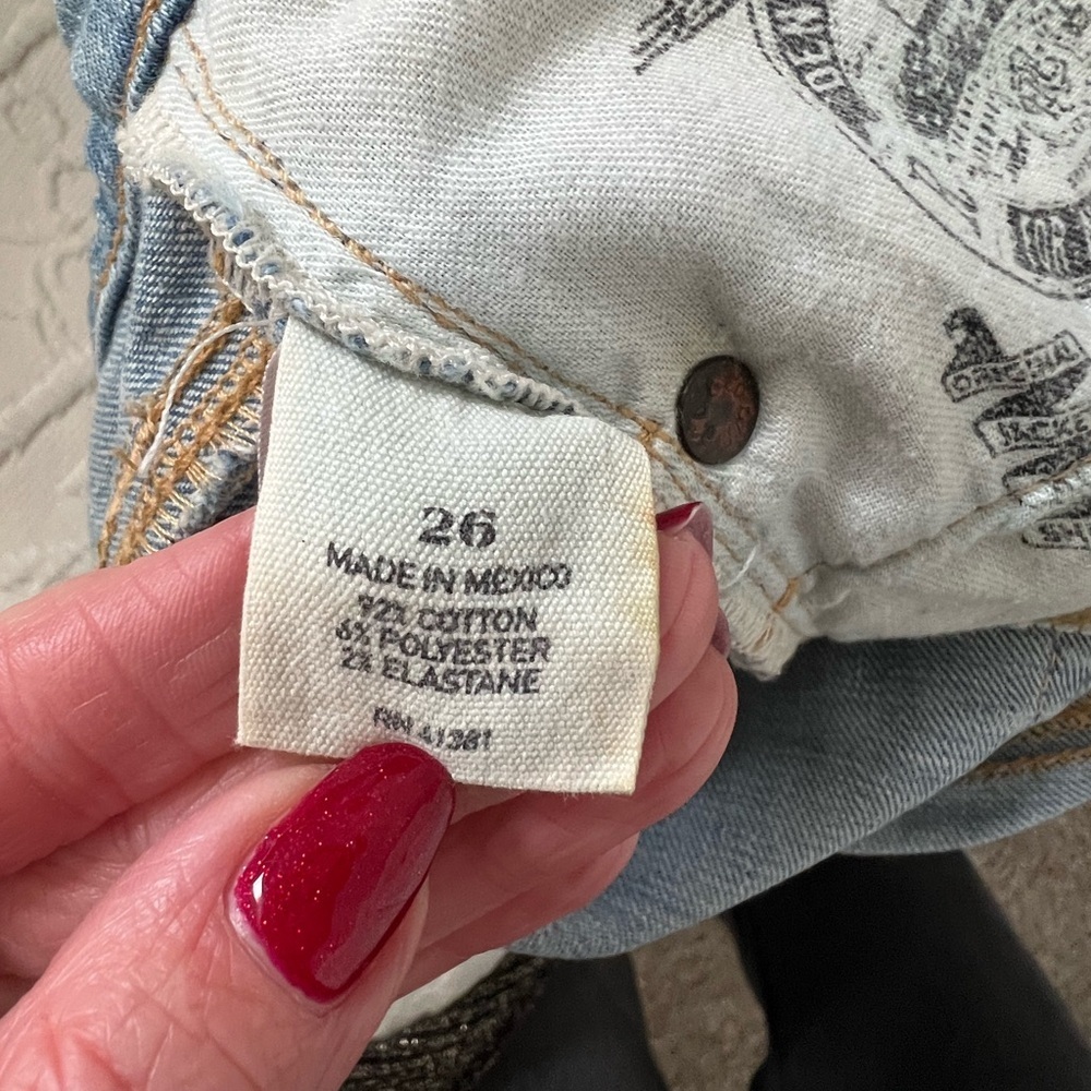Polo Ralph Lauren Jeans with Paint Splatter Design - Picture 6 of 6